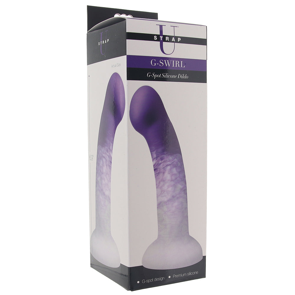 Strap U G-Swirl Silicone Dildo