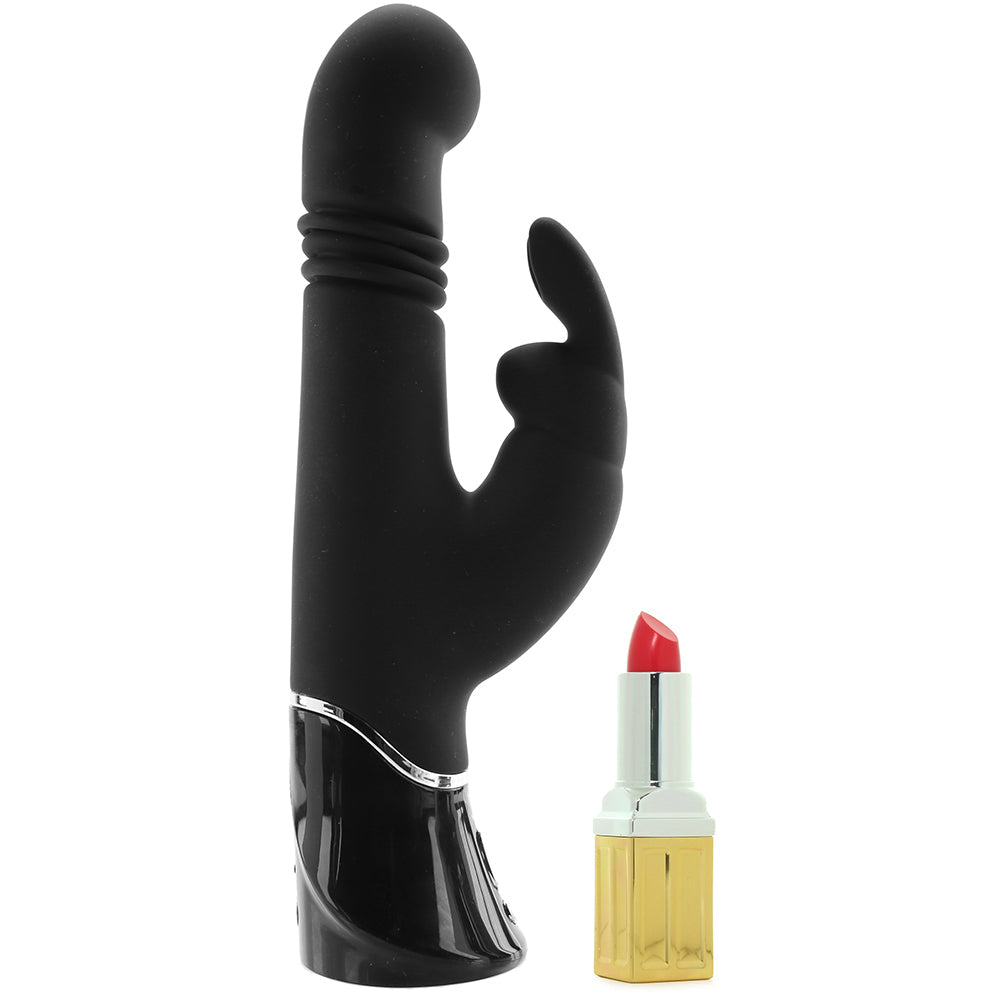 Greedy Girl Thrusting G-Spot Rabbit Vibrator