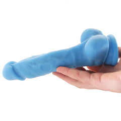 Neo 7.5 Inch Dual Density Cock with Balls