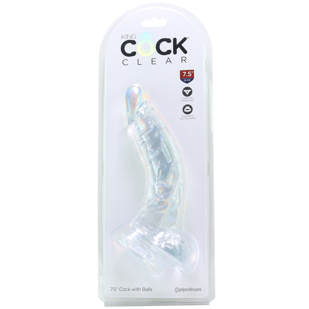 King Cock 7.5 Inch Ballsy Dildo