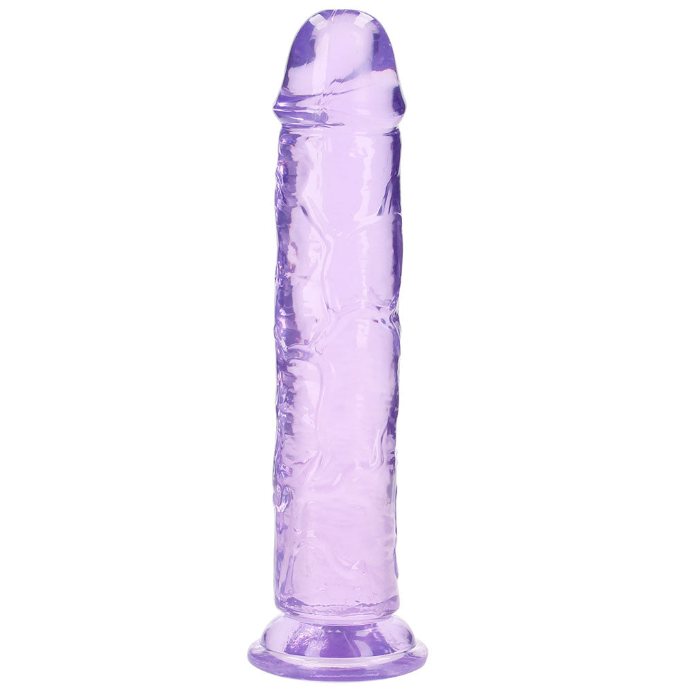 RealRock Crystal Clear Jelly 10 Inch Dildo
