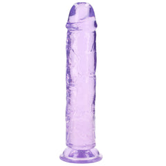 RealRock Crystal Clear Jelly 10 Inch Dildo