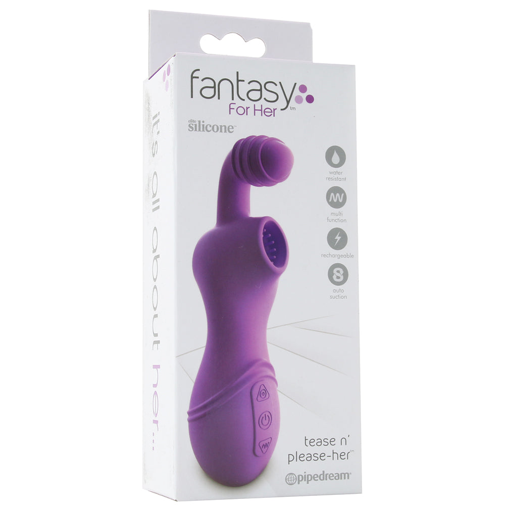 Fantasy For Her Tease N' Please-Her Suction Vibe