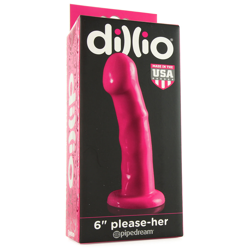 Dillio 6 Inch Please-Her Dildo