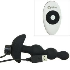 Triplet Remote Vibrating Beaded Plug