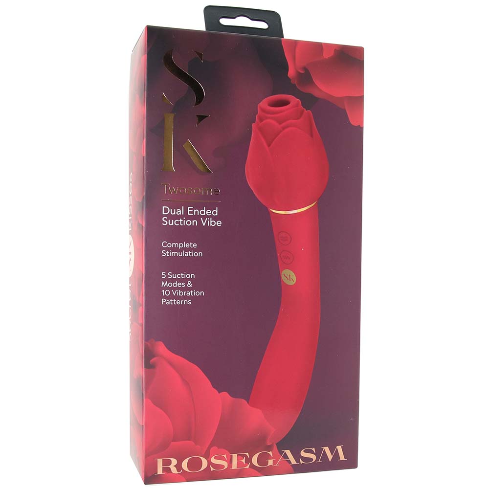 Rosegasm Twosome Dual Ended Suction Vibe