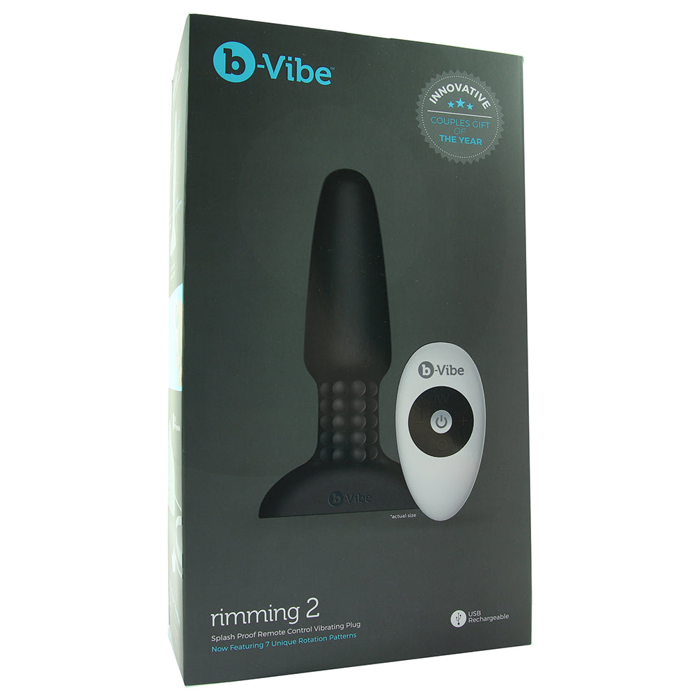 Remote Silicone Rimming 2 Plug