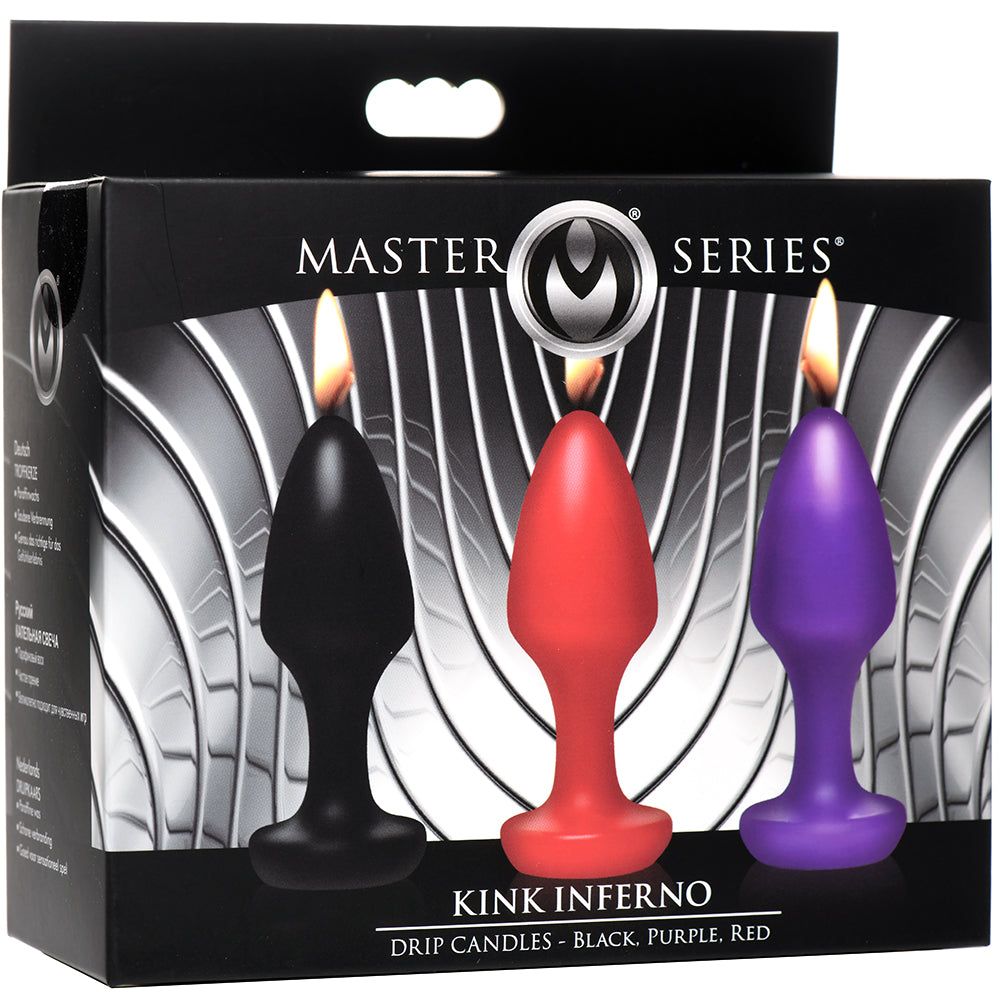 Master Series Kink Inferno Drip Candle Set