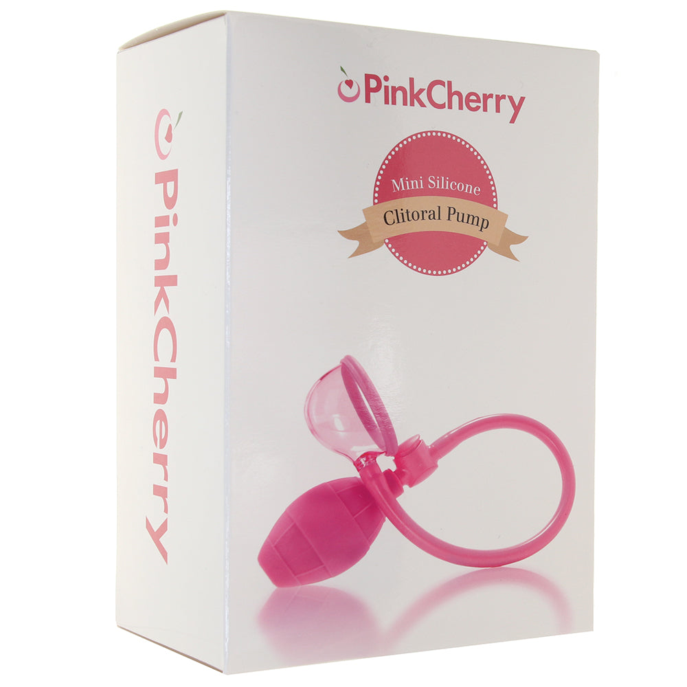 PinkCherry Mini Silicone Clitoral Pump