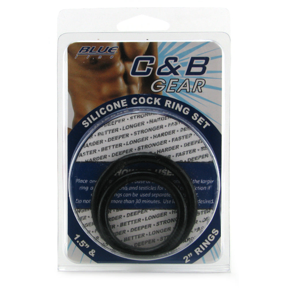 Silicone Cock Ring Set