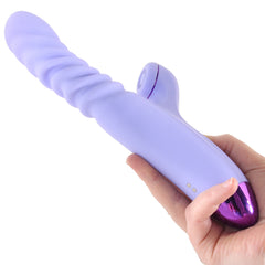 Luxe Nova Thrusting & Throbbing Rabbit Vibe