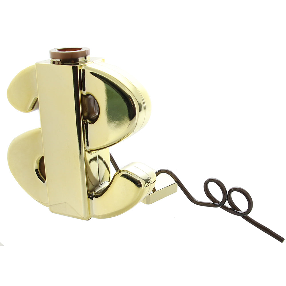 Metallic Gold Dollar Sign Cup