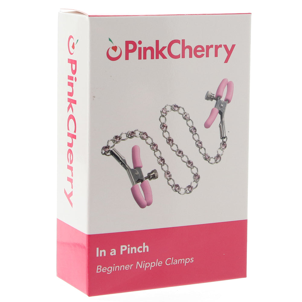 PinkCherry In A Pinch Beginner Nipple Clamps