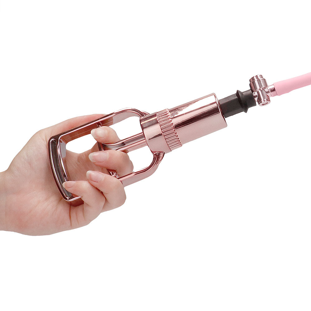 Pumped Rose Gold Clitoral & Nipple Pump Set