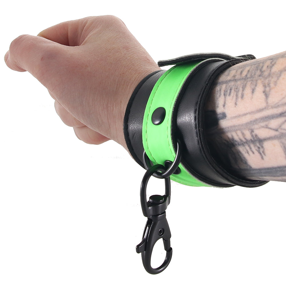 Ouch! Glow in the Dark Wrist Cuffs