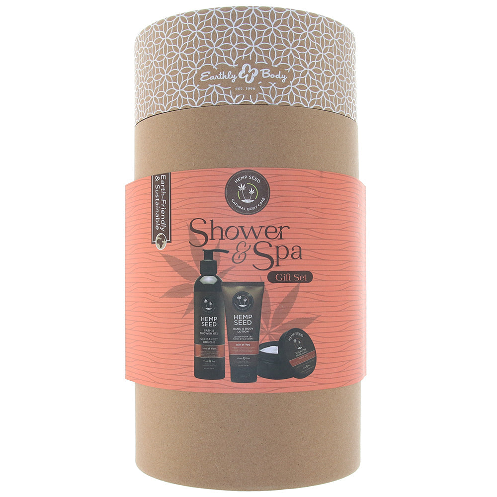 Hemp Seed Shower & Spa Gift Set