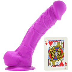 Colours 8 Inch Dual Density Silicone Dildo