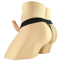 Fetish Fantasy 9 Inch Hollow Strap-On with Balls