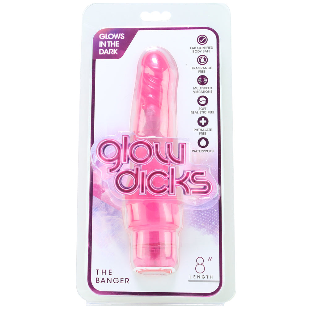 Glow Dicks 8 Inch The Banger Vibe