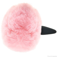 Tailz Snap-On Interchangeable Pink Bunny Tail