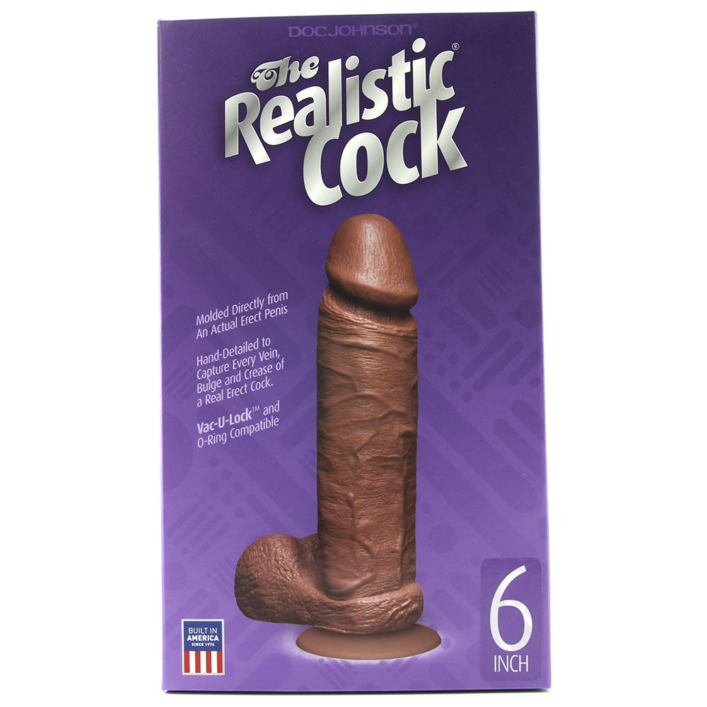 The Realistic 6 Inch Cock