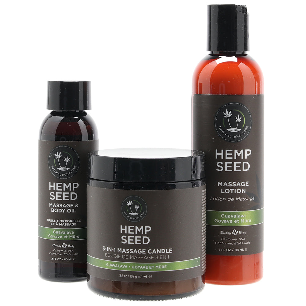 Hemp Seed Massage In a Box Kit