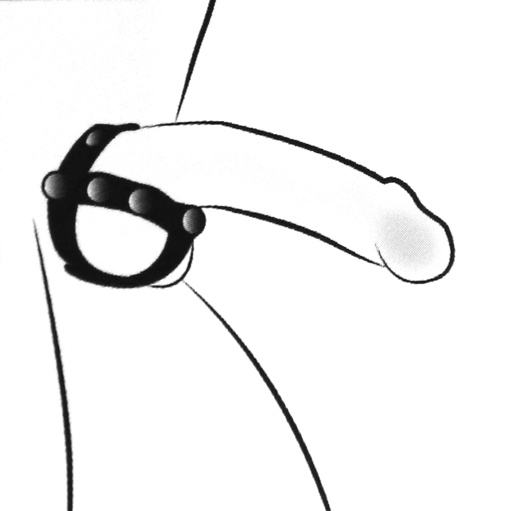 Strict Leather Snap-On Cock Harness