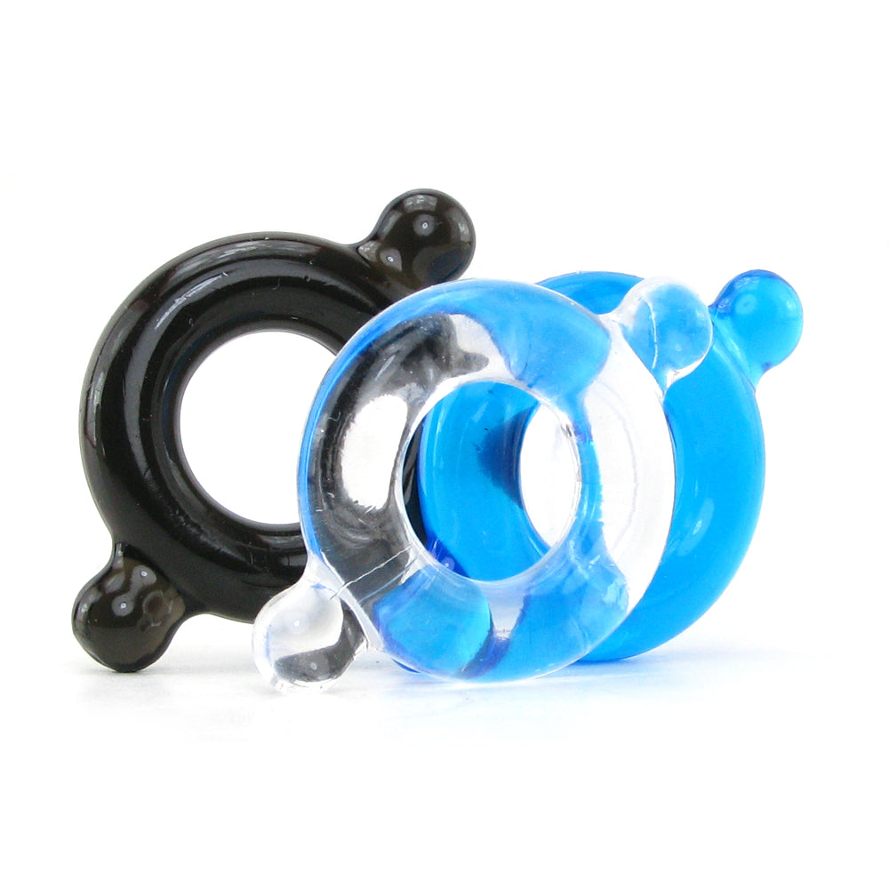 3 Pack Elastomer Cock Rings