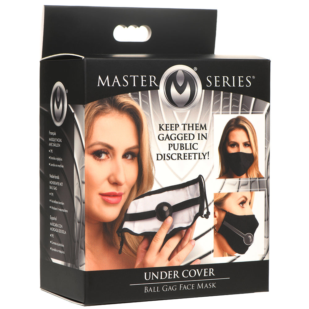 Master Series Under Cover Ball Gag Face Mask