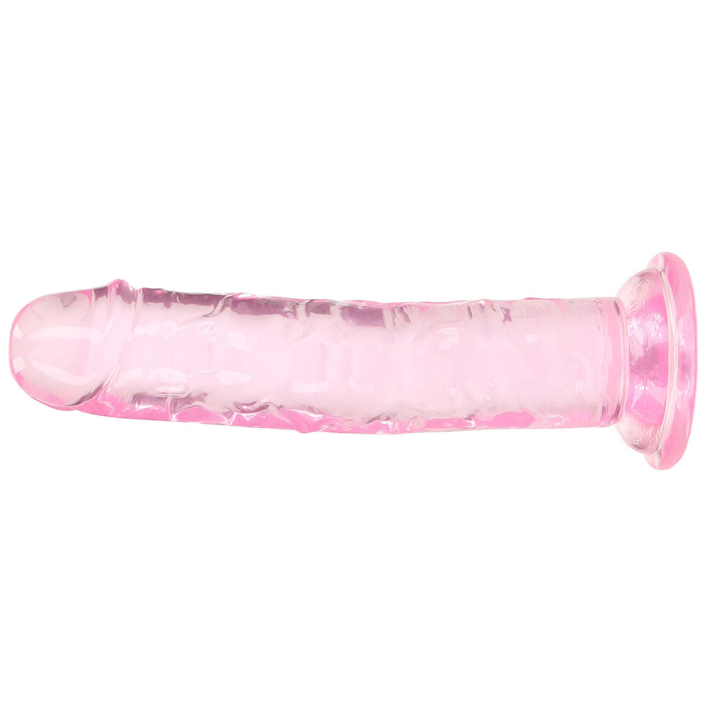 RealRock Crystal Clear Jelly 6 Inch Dildo