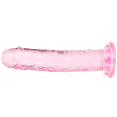 RealRock Crystal Clear Jelly 6 Inch Dildo