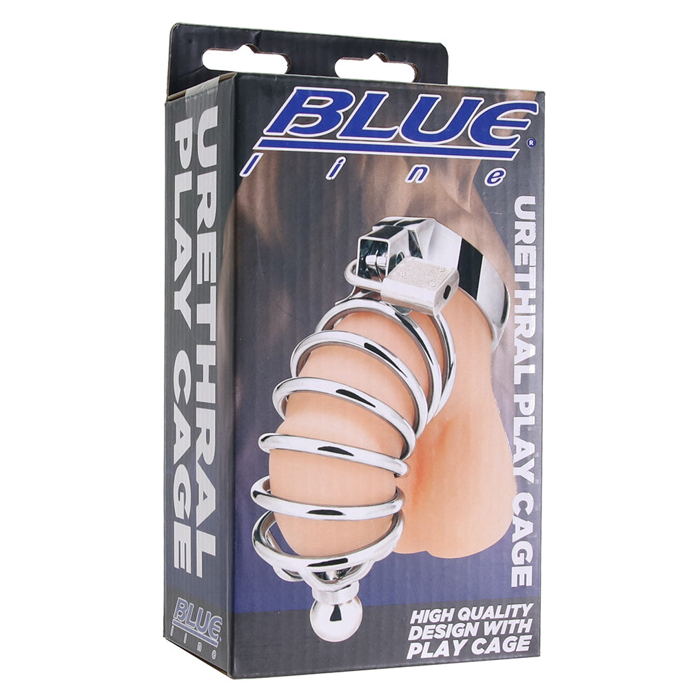 Blue Line Urethral Play Cage