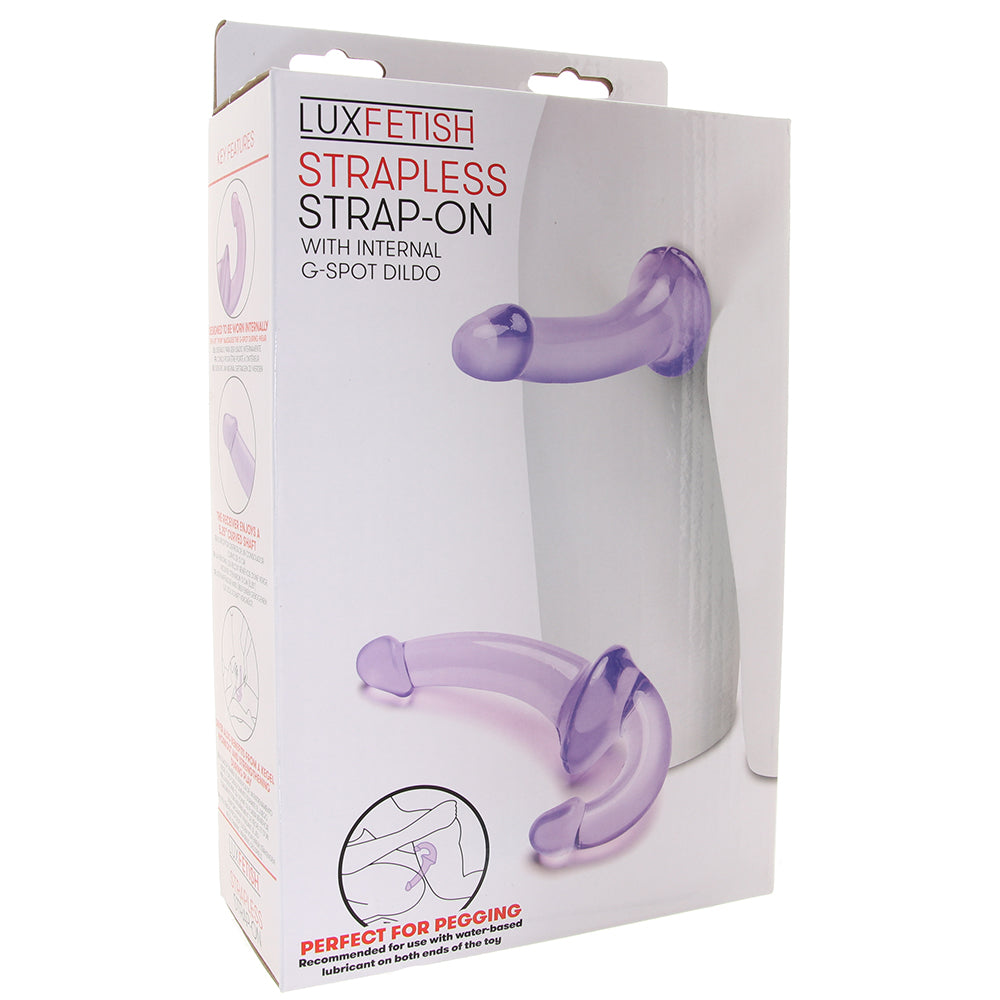 Strapless Strap-On Wearable Jelly Dildo