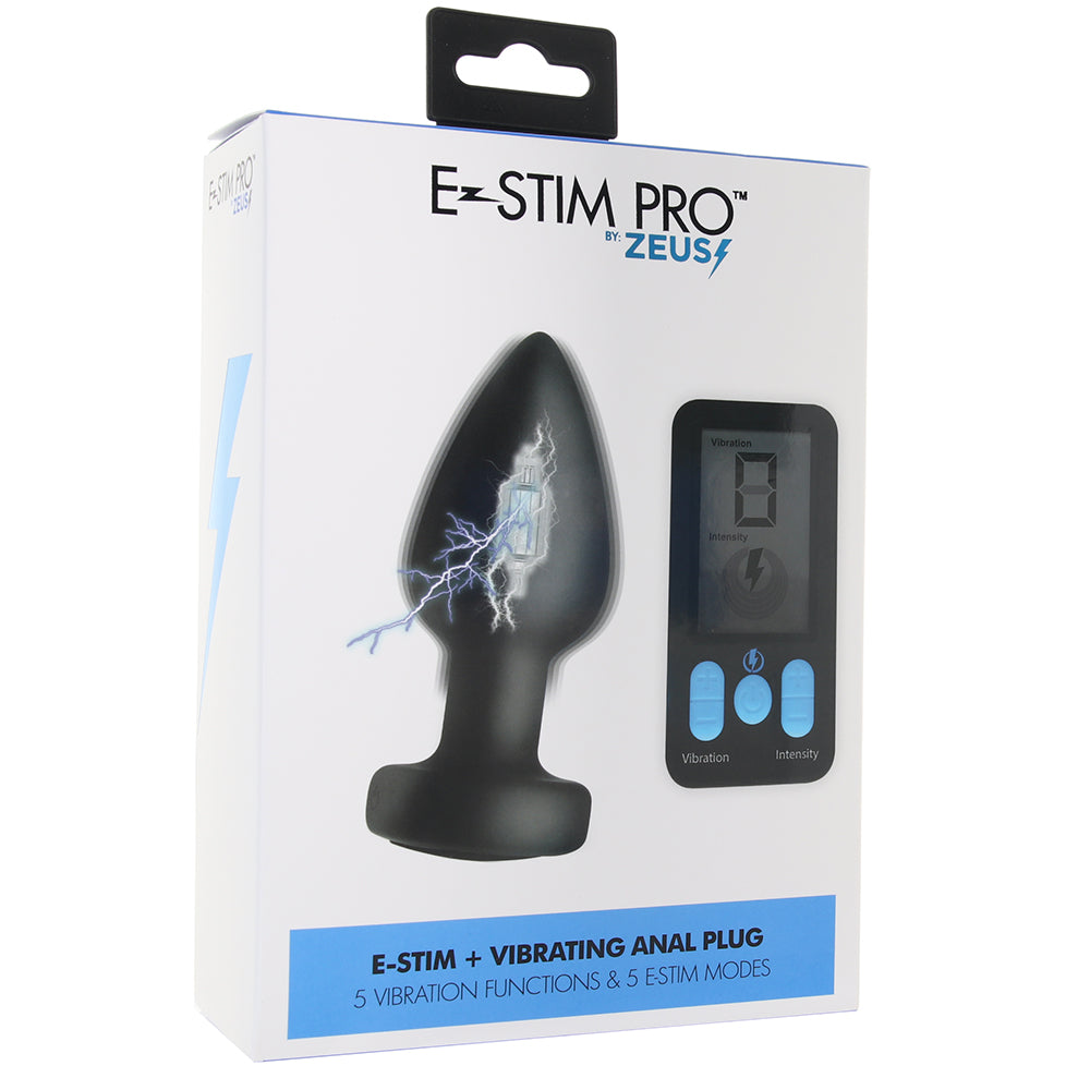 E-Stim Pro Vibrating Anal Plug