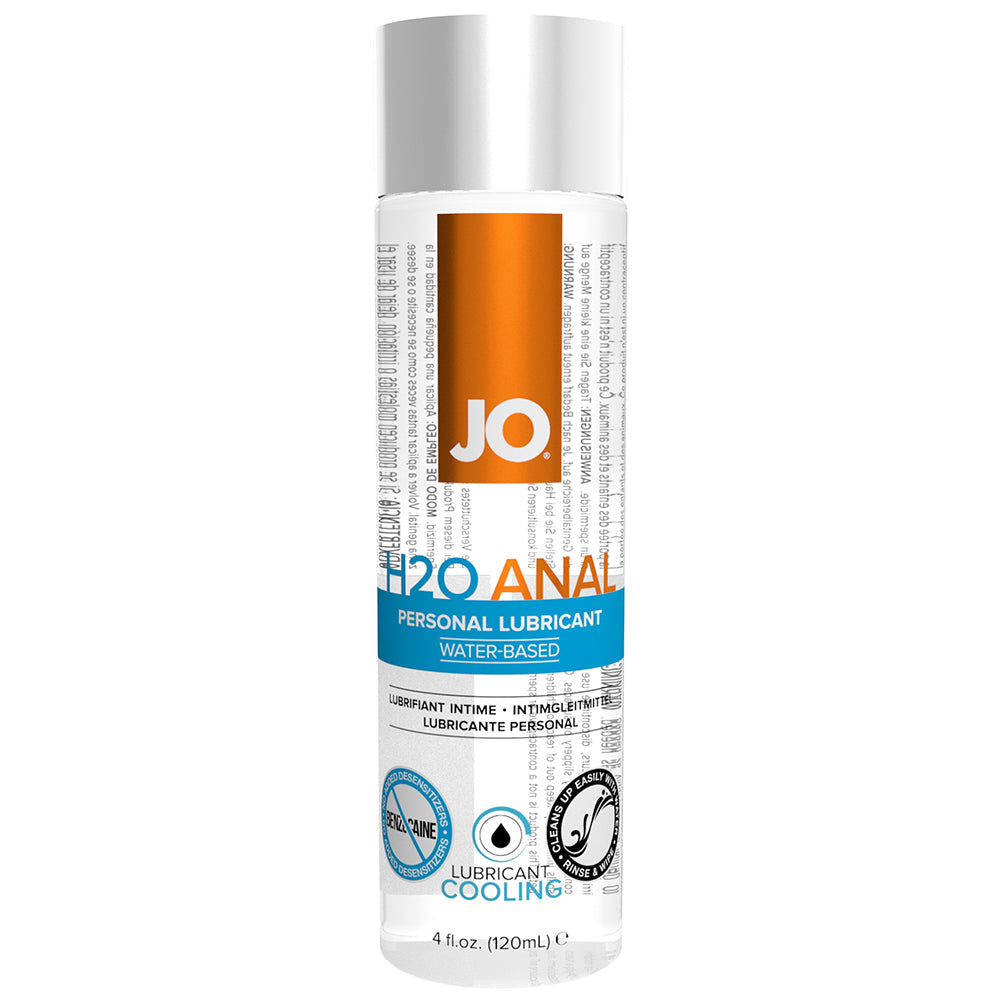 H2O Anal Personal Lube 4oz/120ml