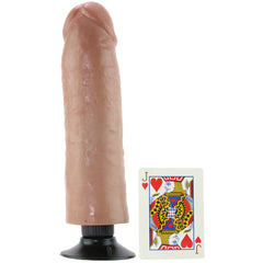 King Cock 10 Inch Vibrating Suction Dildo