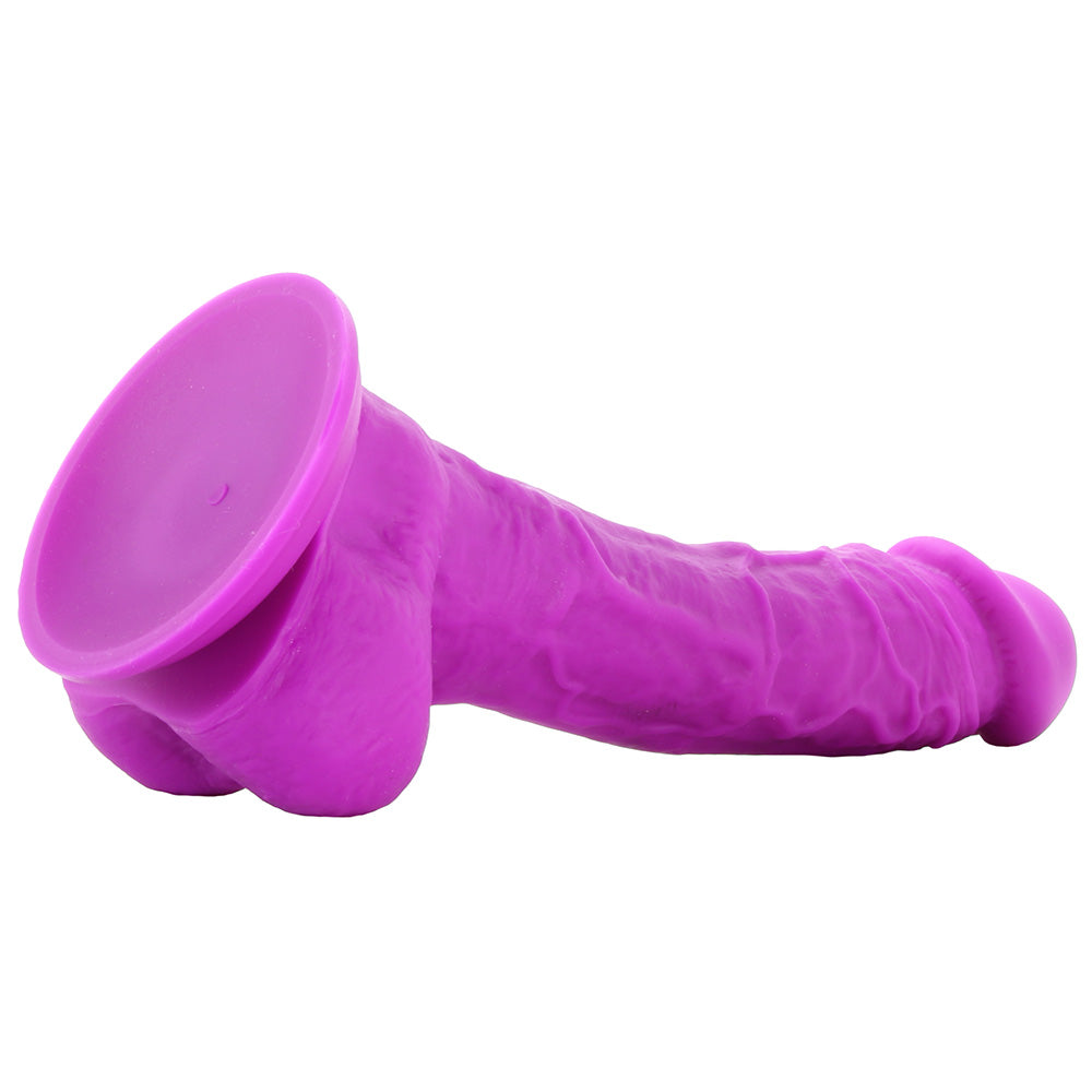 Colours 8 Inch Dual Density Silicone Dildo