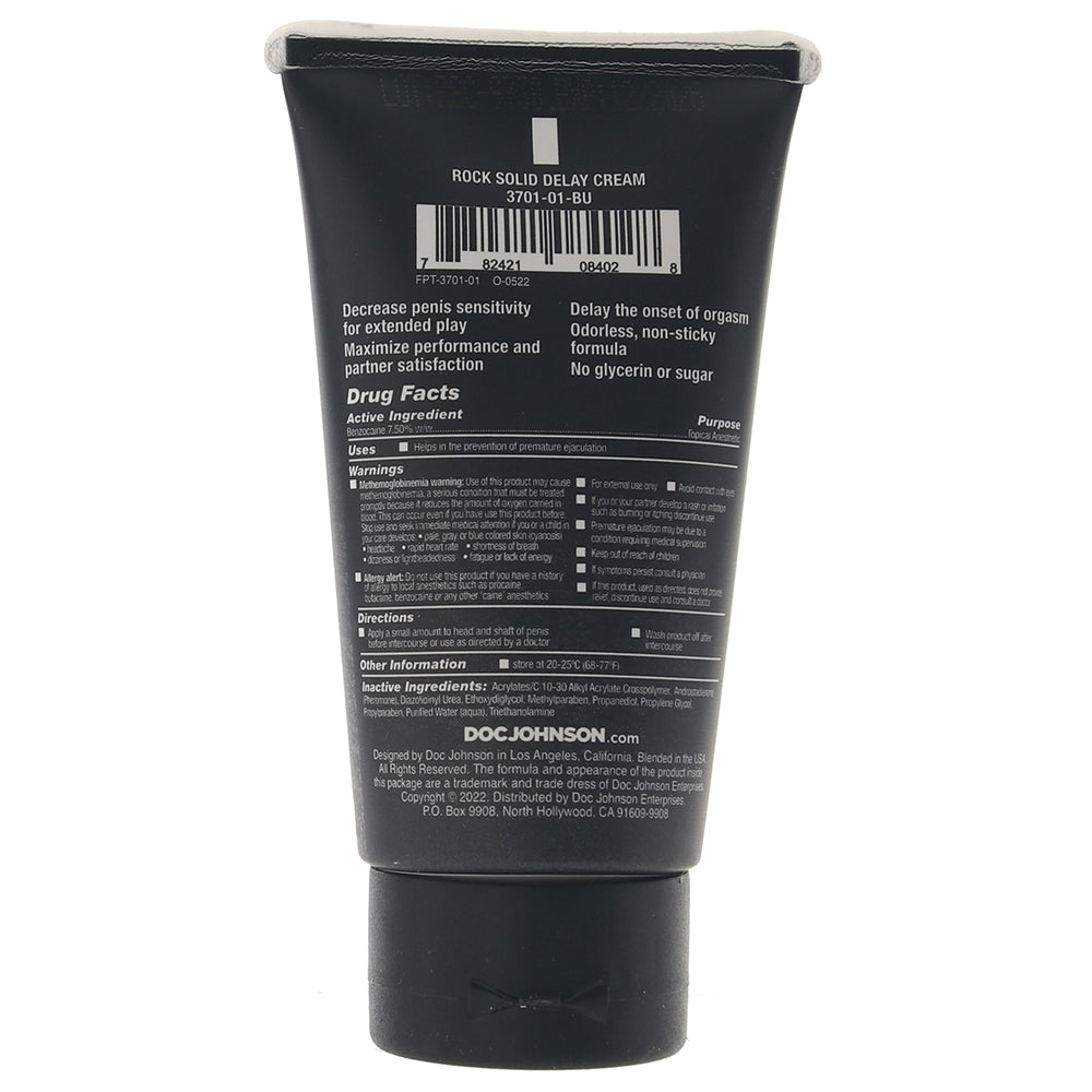 Rock Solid Delay Cream