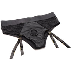 Strap U Laced Seductress Crotchless Panty Harness