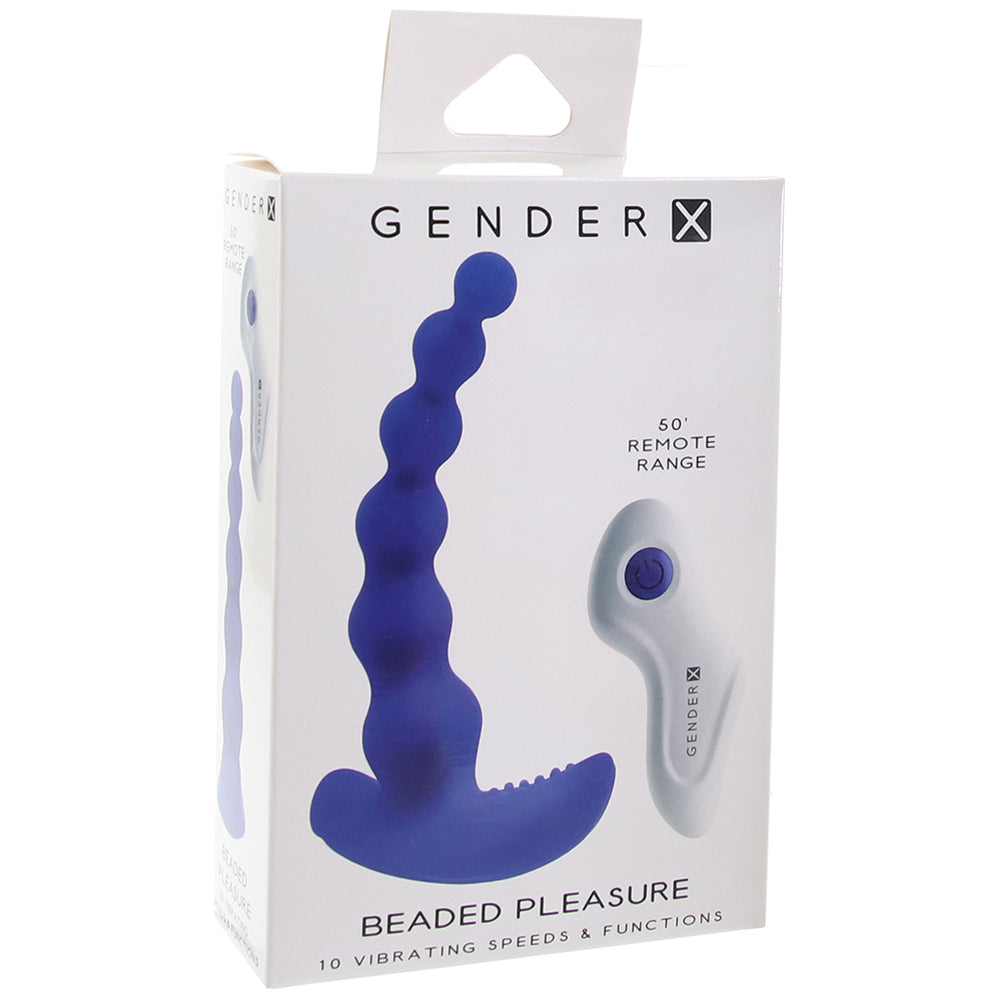 Gender X Beaded Pleasure Remote Vibe