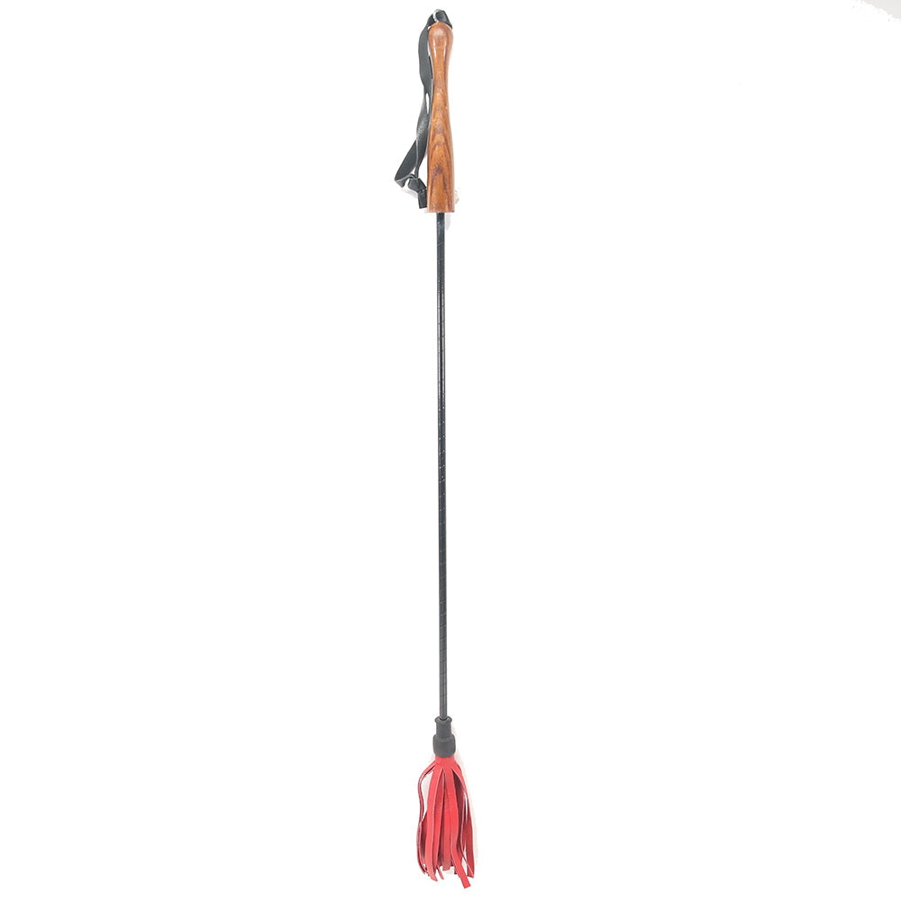 Riding Crop with Wooden Handle