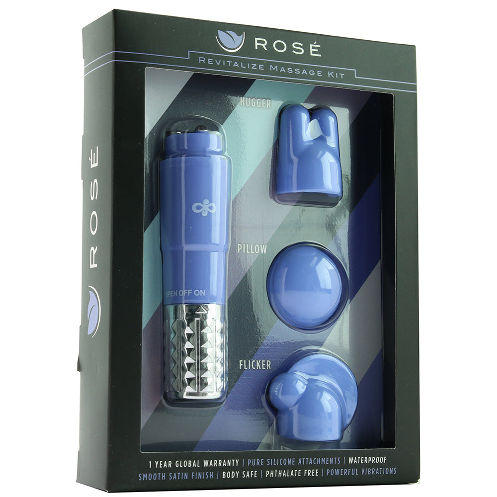 Rosé Revitalize Pocket Massage Vibe Kit