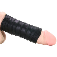 Control Ribbed Silicone Erection Enhancer