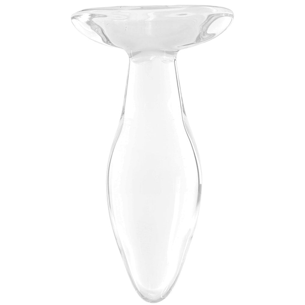 Blown Small Tapered Glass Butt Plug