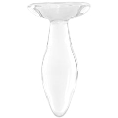 Blown Small Tapered Glass Butt Plug