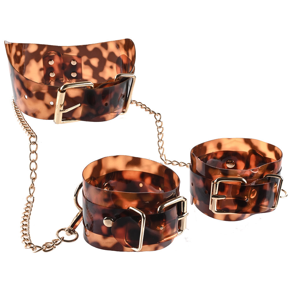 Sincerely Amber Neck & Wrist Restraints