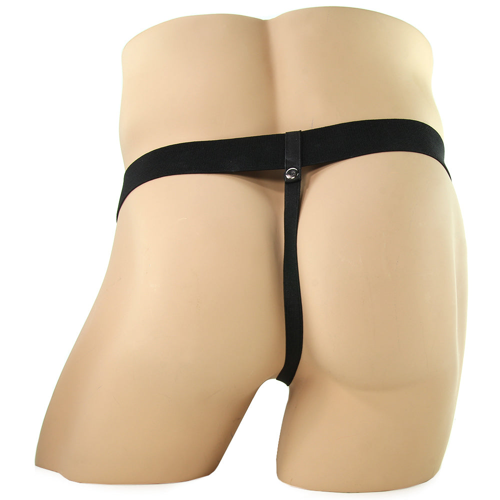 Fetish Fantasy 9" Hollow Strap-On with Balls