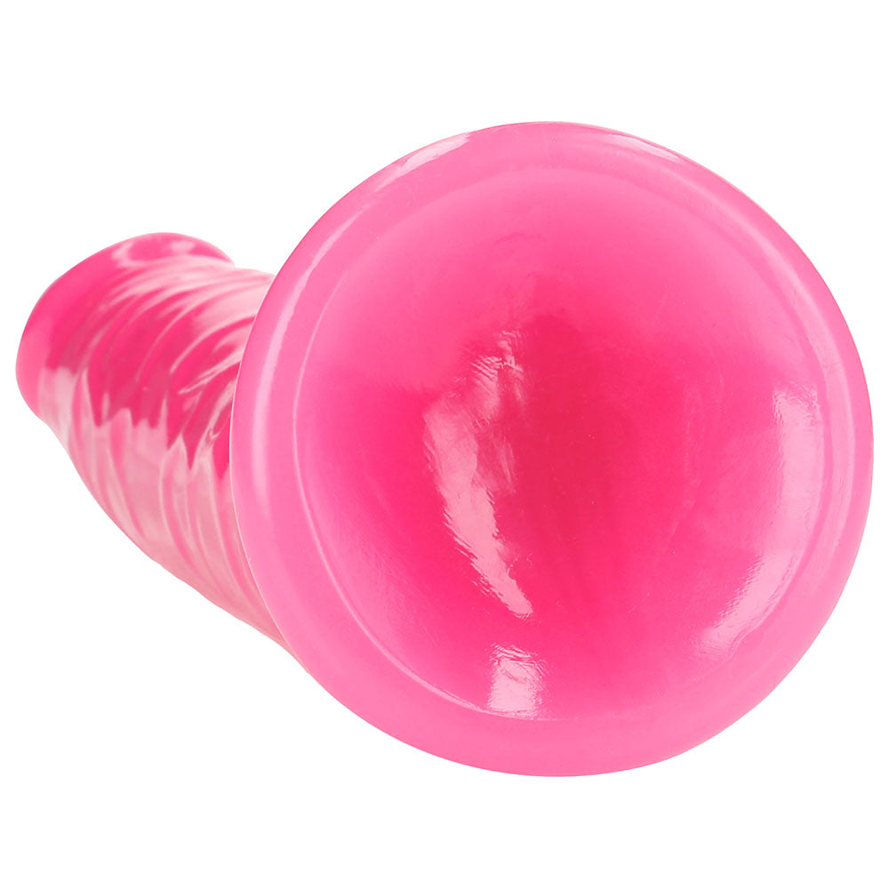 RealRock Glow In The Dark 10 Inch Slim Dildo