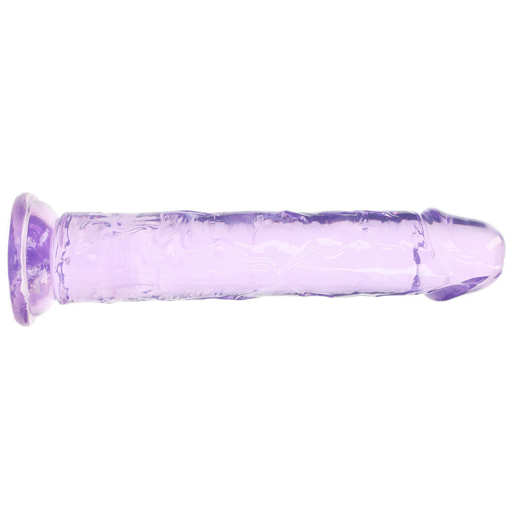 RealRock Crystal Clear Jelly 9 Inch Dildo