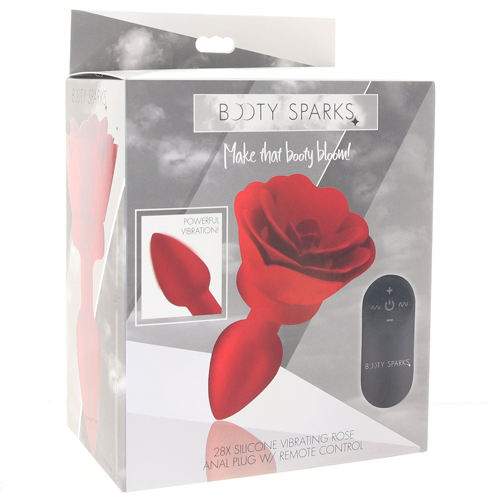 Booty Sparks Remote Vibrating Rose Plug